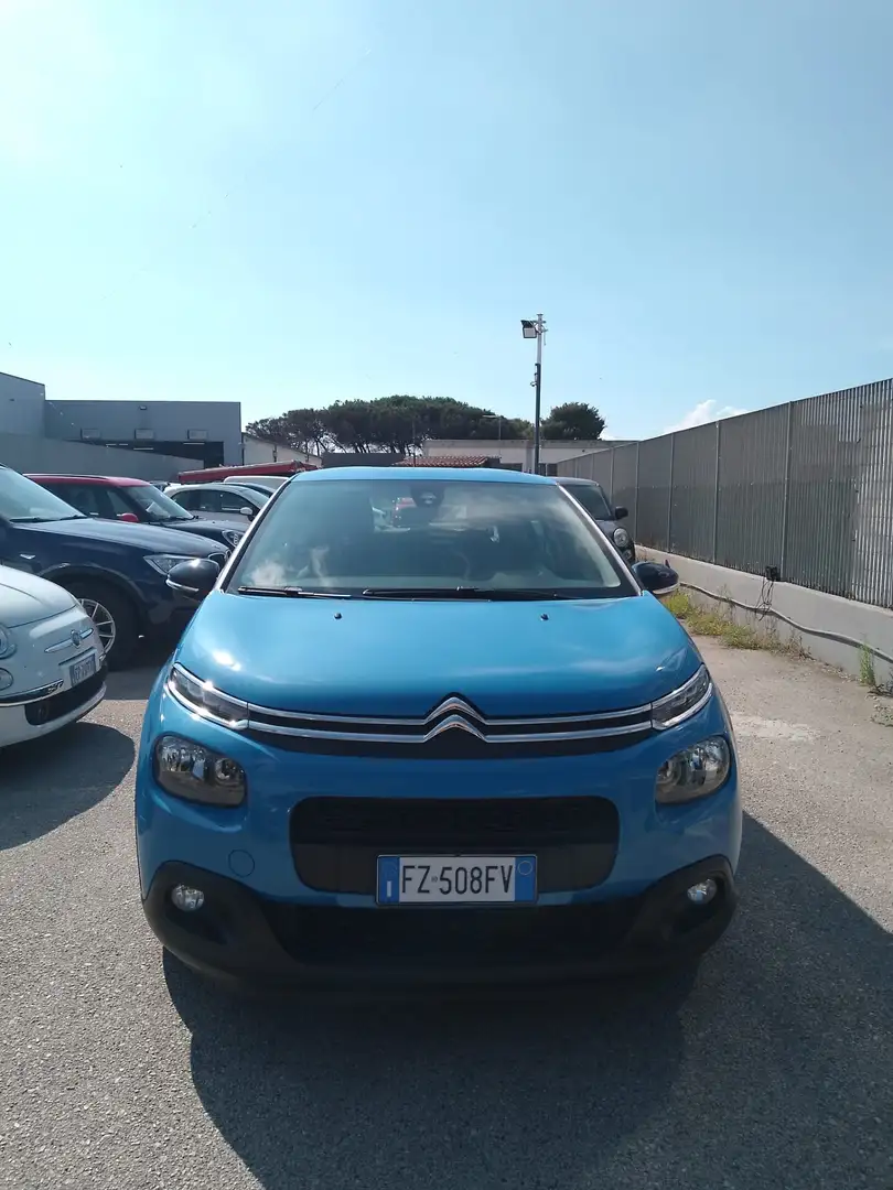 Citroen C3 C3 PureTech 83 S&S Shine Blauw - 2