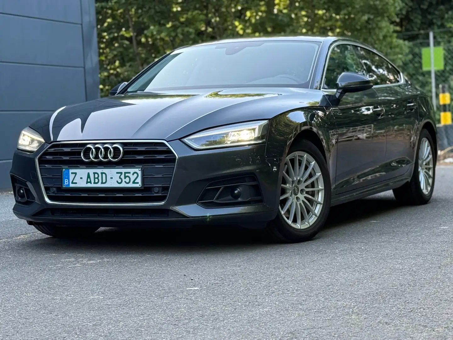 Audi A5 Sportback 2.0 TDi ultra-190pk-Led-Leder-Crusie-Cam Grijs - 2