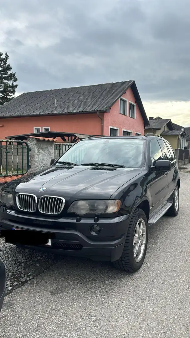 BMW X5 3,0d Aut. Schwarz - 2