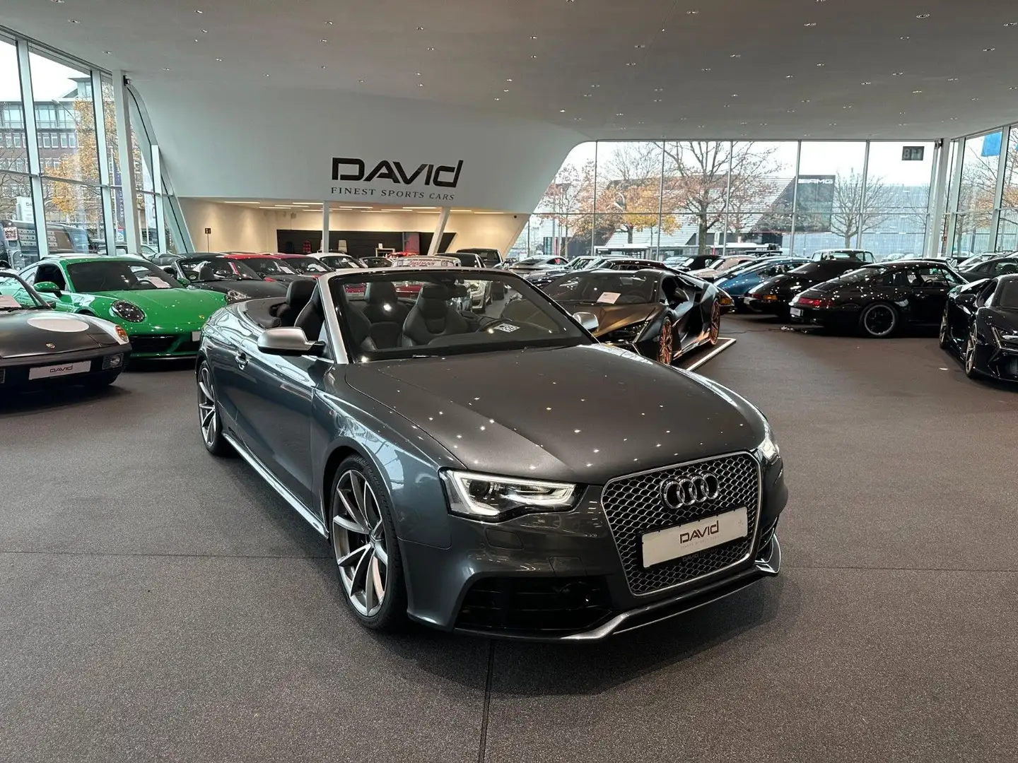 Audi RS5 Cabriolet*2. Hand*Unfallfrei*B&O* Grau - 1
