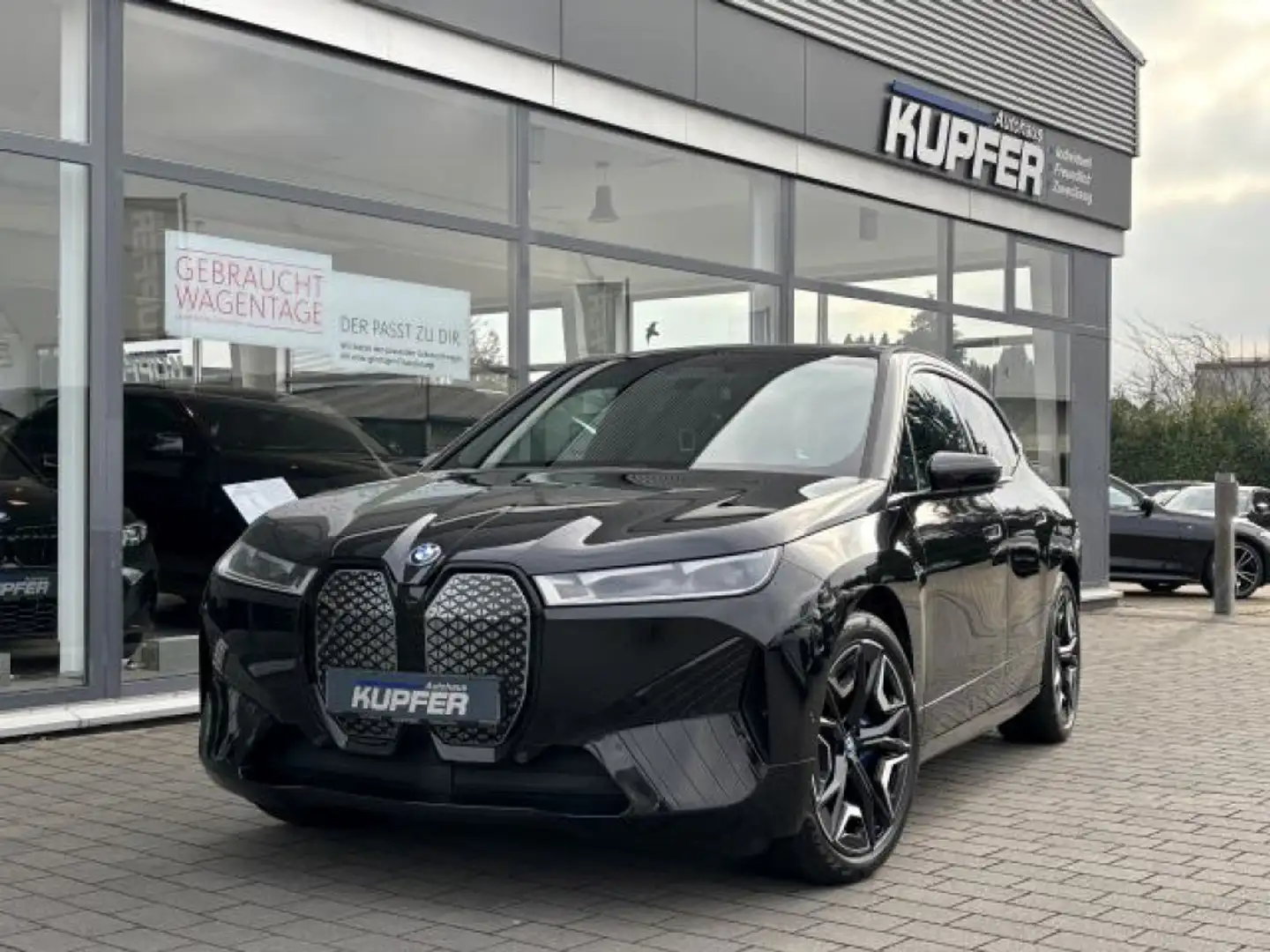 BMW iX xDrive50 Sportpak.AHK°22-°LASER*bel.Massages Negru - 1