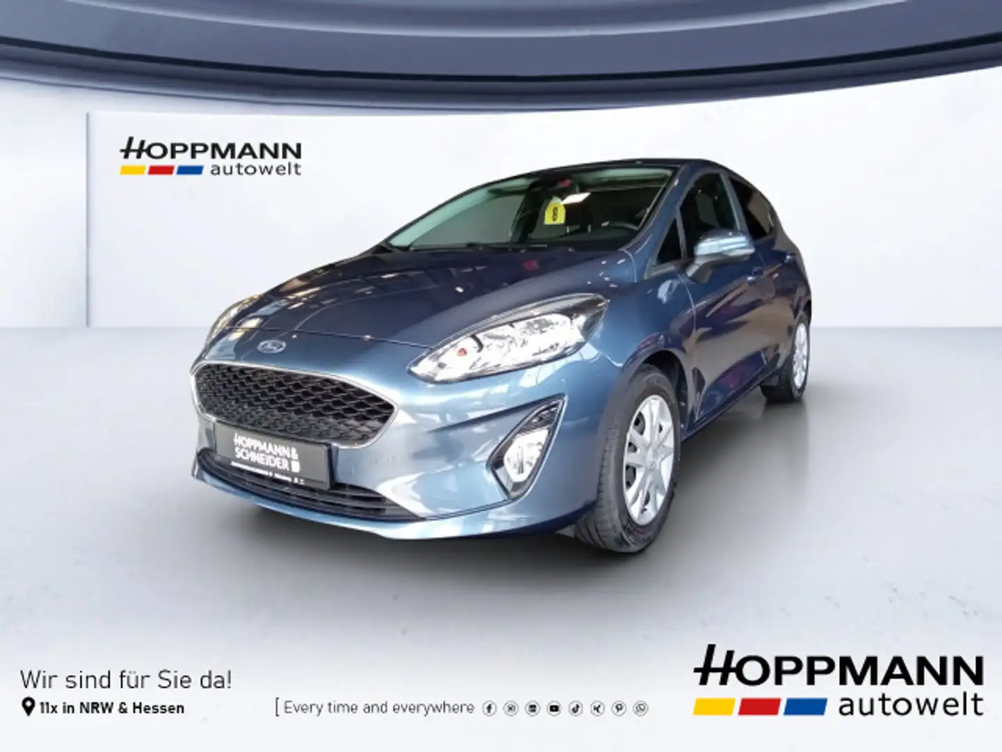 Ford Fiesta 1.0 Eco Boost Cool & Connect Bleu - 1