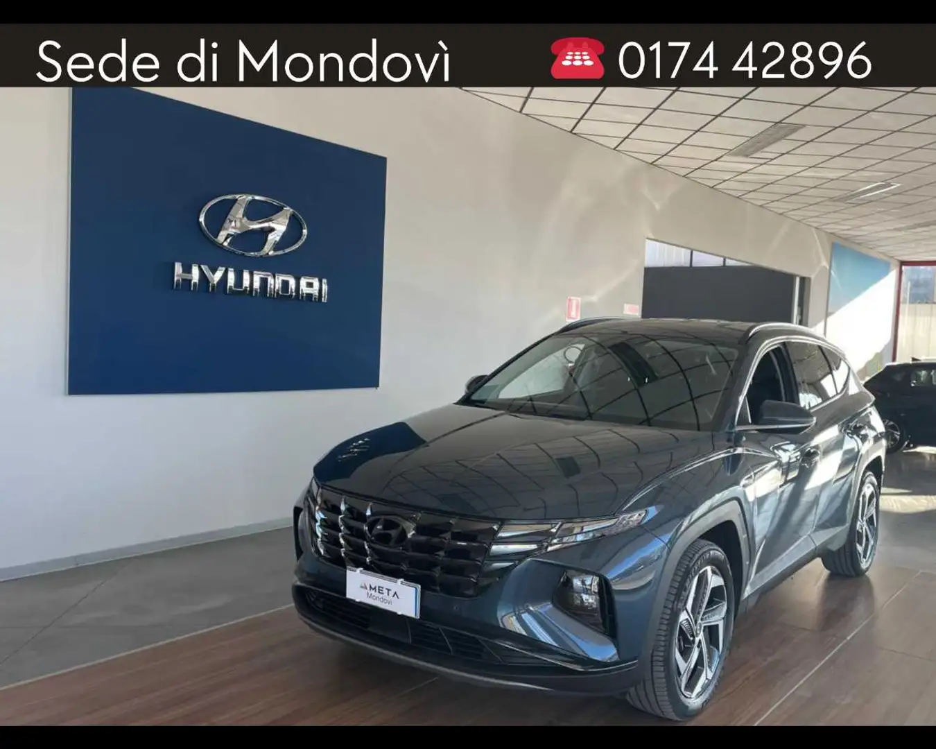 Hyundai TUCSON 1.6 HEV Exellence Bleu - 1