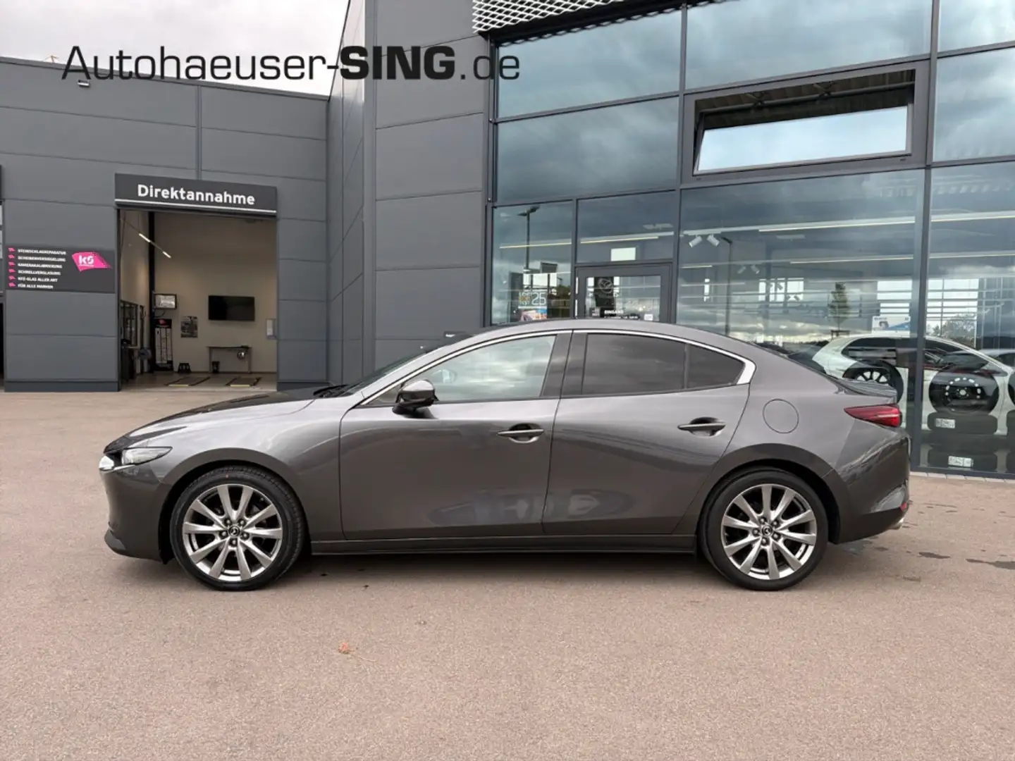 Mazda 3 FB Selection Keyless Leder 360° LED Abnehm AHK Grau - 2