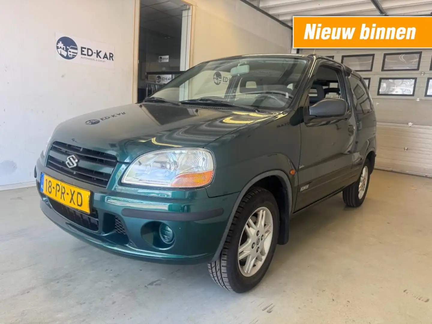 Suzuki Ignis 1.3-16V GL 3HB HOOGINSTAP NETTE AUTO NAP APK Groen - 1