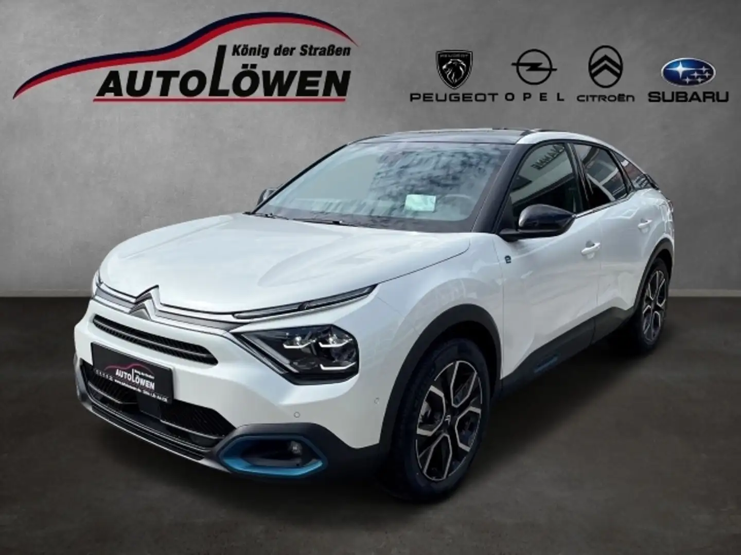 Citroen C4 Elektromotor e-Shine, Rückfahrkamera Weiß - 1