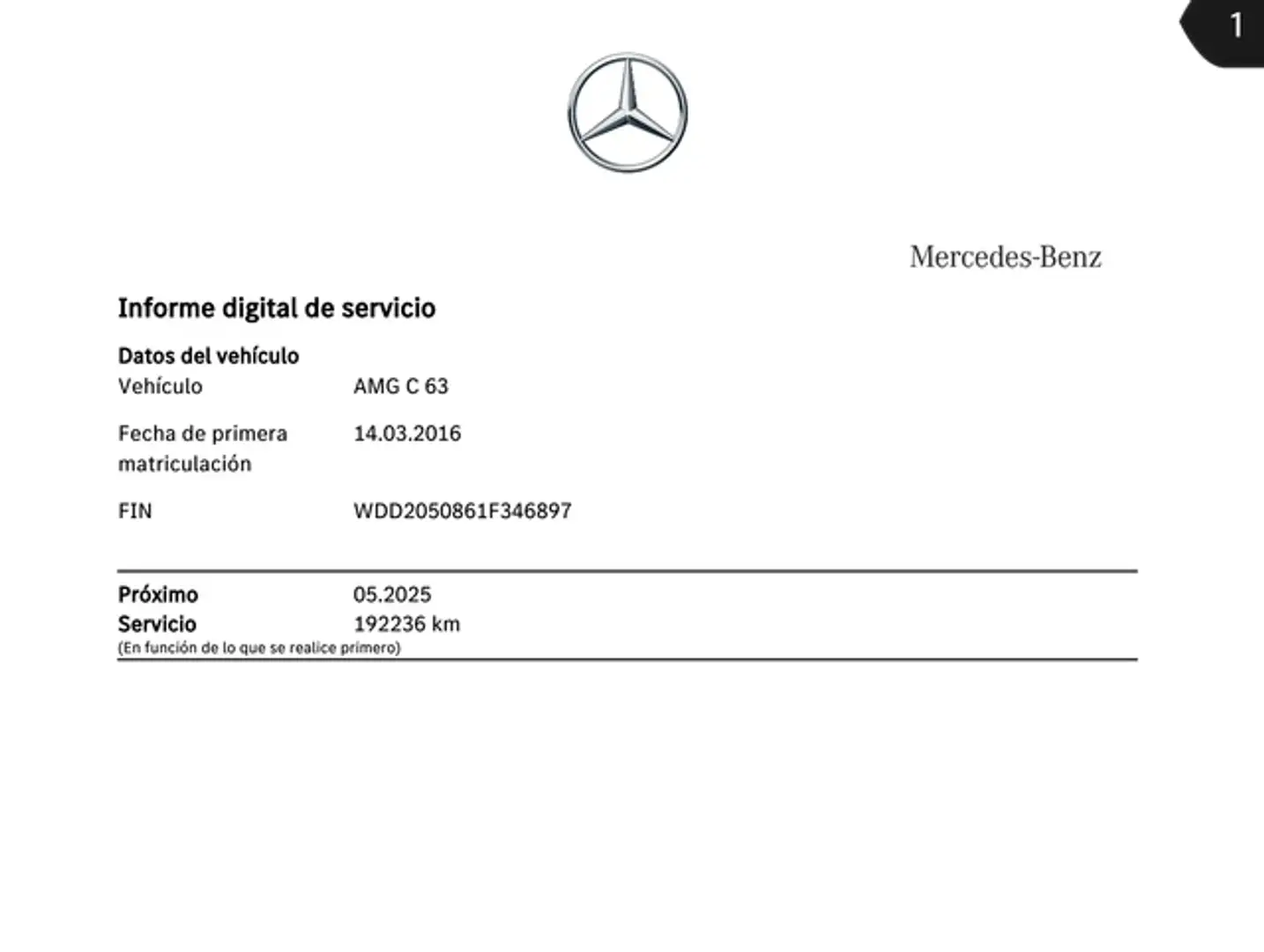 Mercedes-Benz C 63 AMG 7G Plus Negro - 2