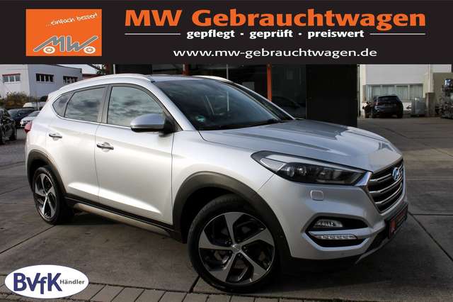 Imagine Hyundai TUCSON 1.6 Turbo Premium 4WD LED SHZ AHK KAM BT
