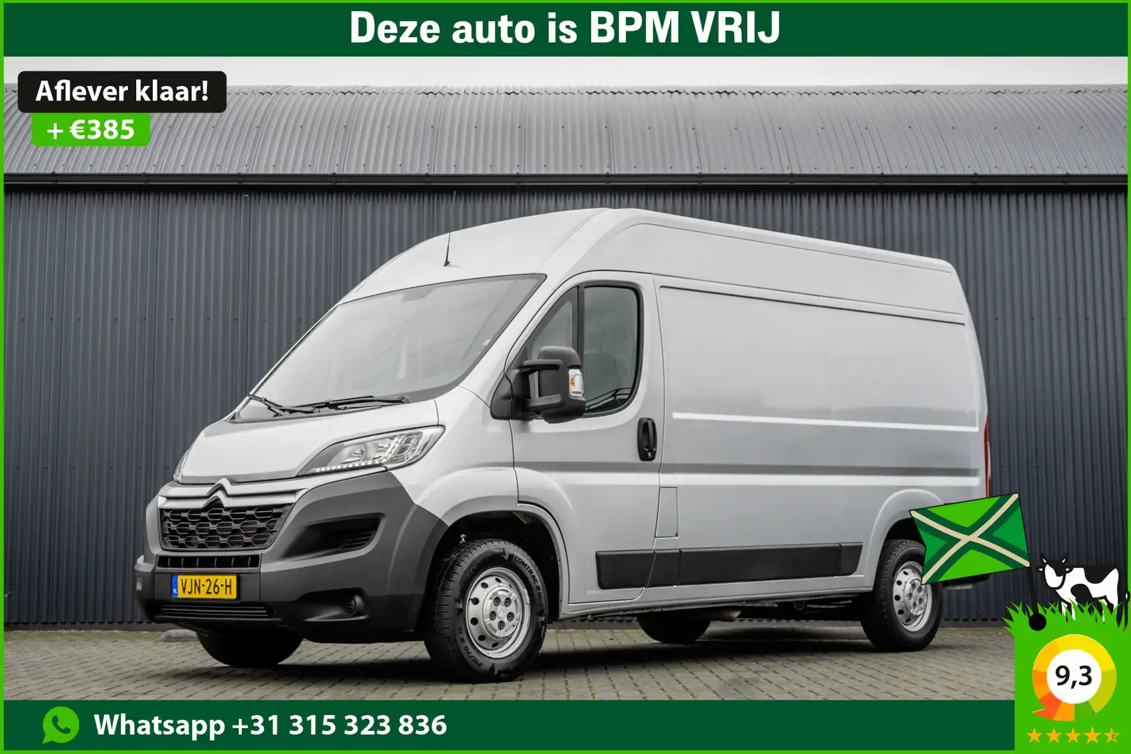 Citroen Jumper 2.2 BlueHDi L2H2 | 140 PK | Euro 6 | Camera | Led Zilver - 1