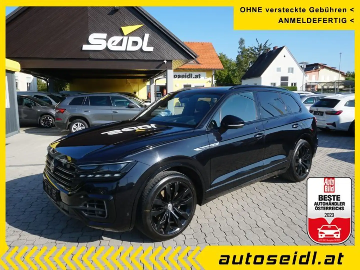 Volkswagen Touareg 4Motion V6 TDI R-Line Aut. *TOPAUSSTATTUNG* Negro - 1