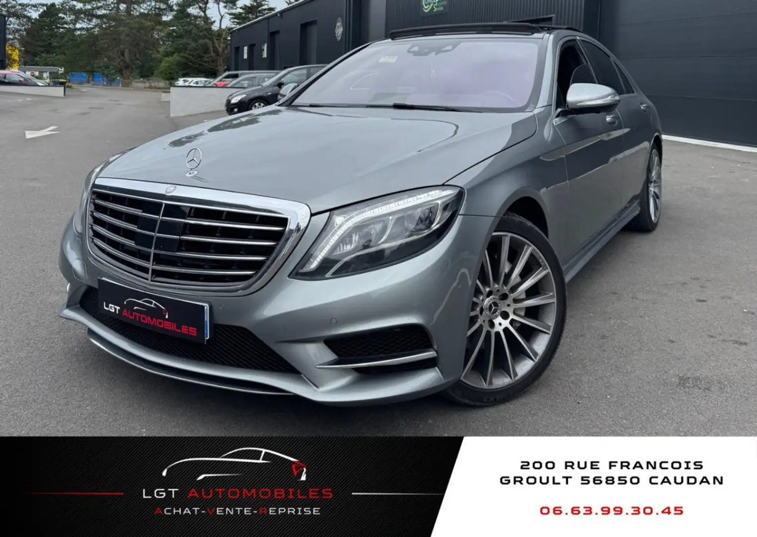 Mercedes-Benz S 350 350D 7-Gtronic Gris - 1