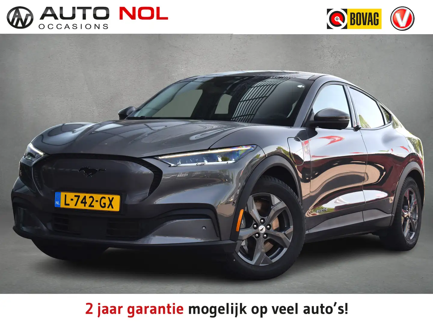 Ford Mustang Mach-E RWD 75 kWh | CarPlay | Leer | B&O | 360 Camera | A Grijs - 1