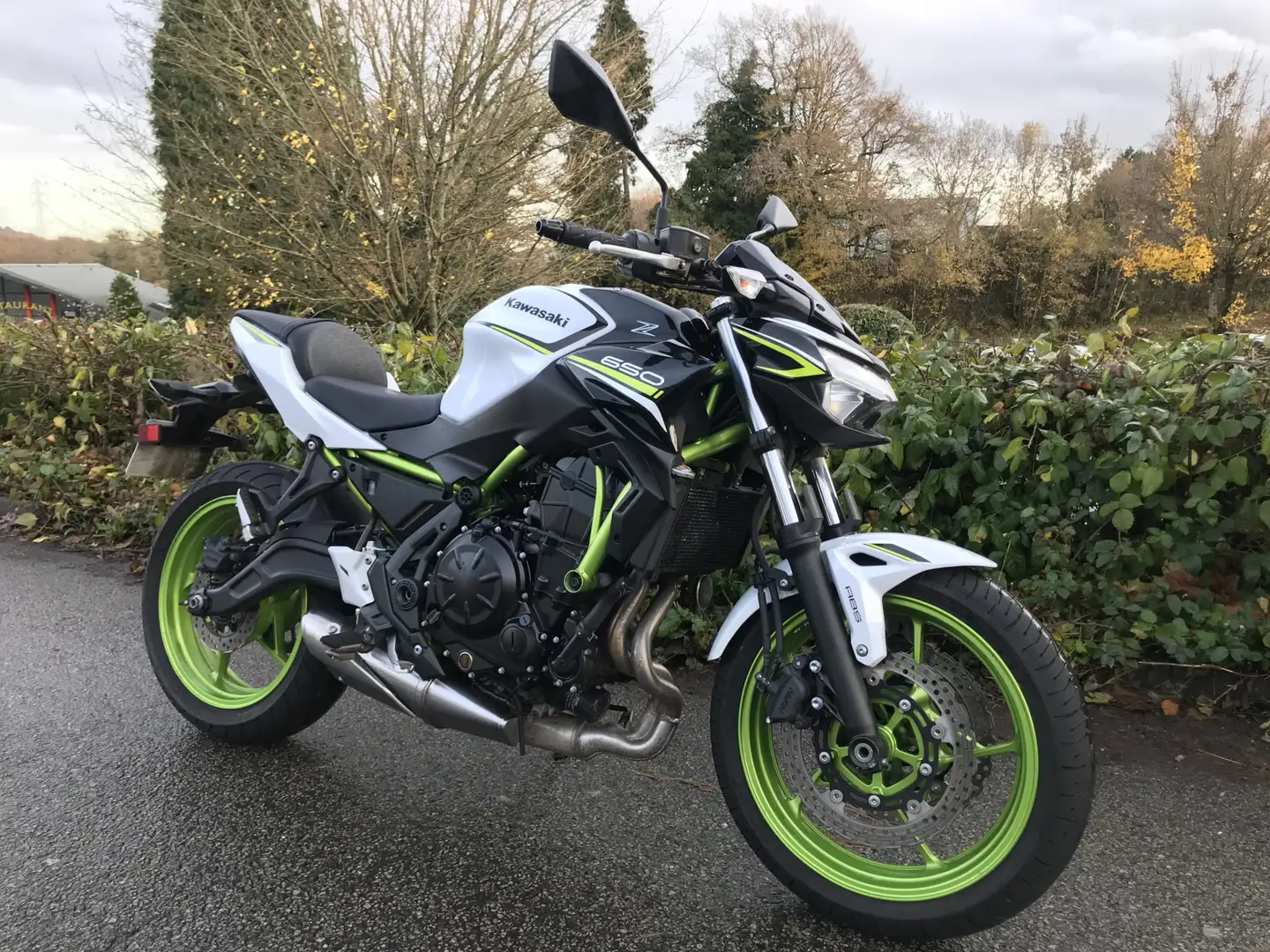 Kawasaki Z 650 Blanc - 1