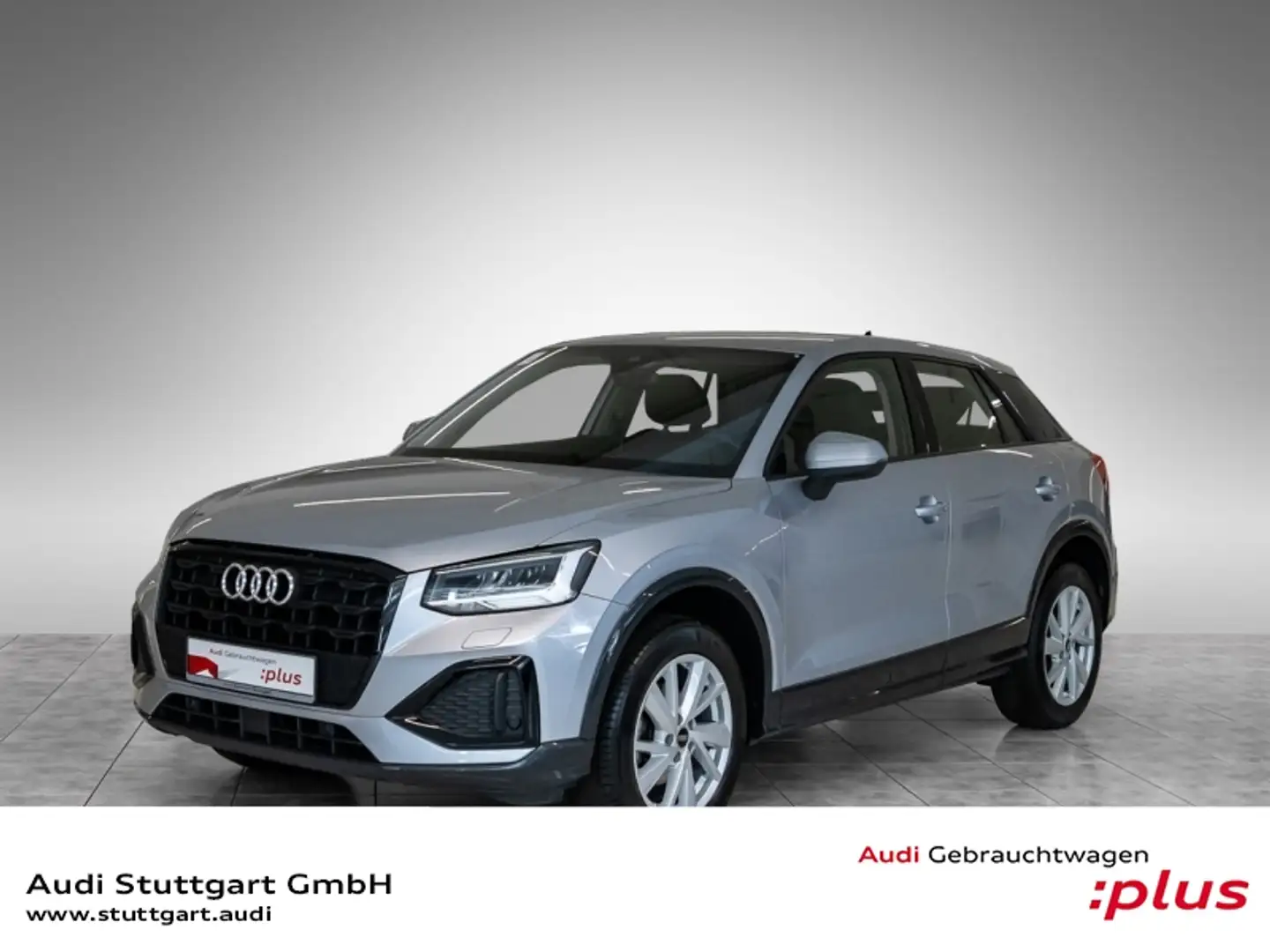 Audi Q2 35 TFSI advanced Leder LED Keyless SHZ PDC Argent - 1