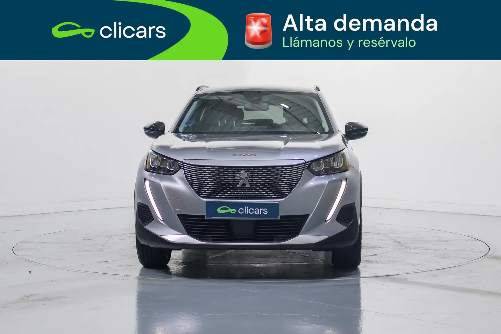 Peugeot 2008 Allure Pack Eléctrico 100kW Gris - 2