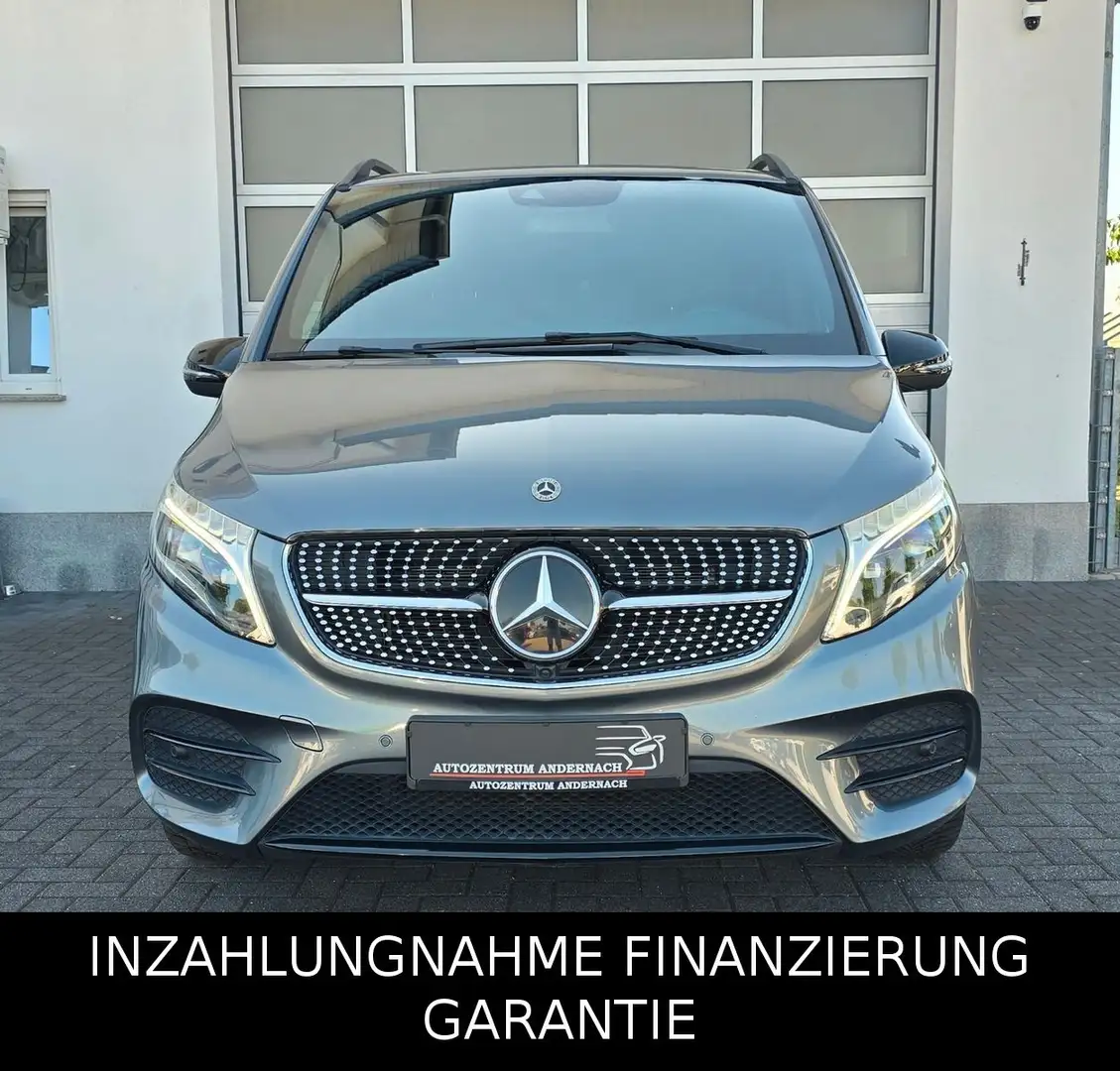 Mercedes-Benz V 300 V  300 LANG  AMG-LINE EDITION 4M CAM LED 1.HAND Gris - 2