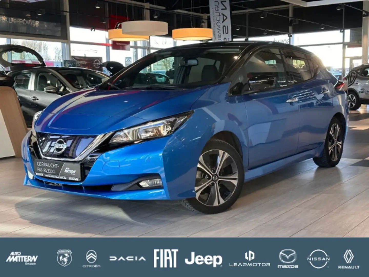 Nissan Leaf |NAVI|SHZ|AC|CarPlay|Kamera|LED|Alu|1.Hd Blau - 1