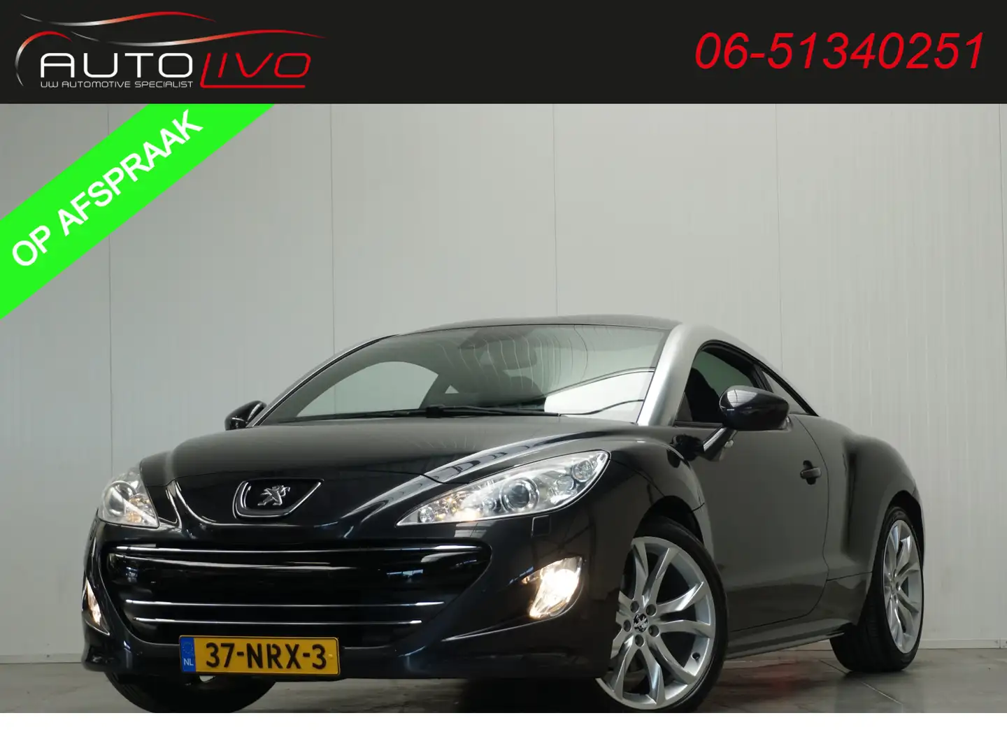 Peugeot RCZ 1.6 THP Limited Edition XENON LEER JBL NAVI CRUISE Grijs - 1