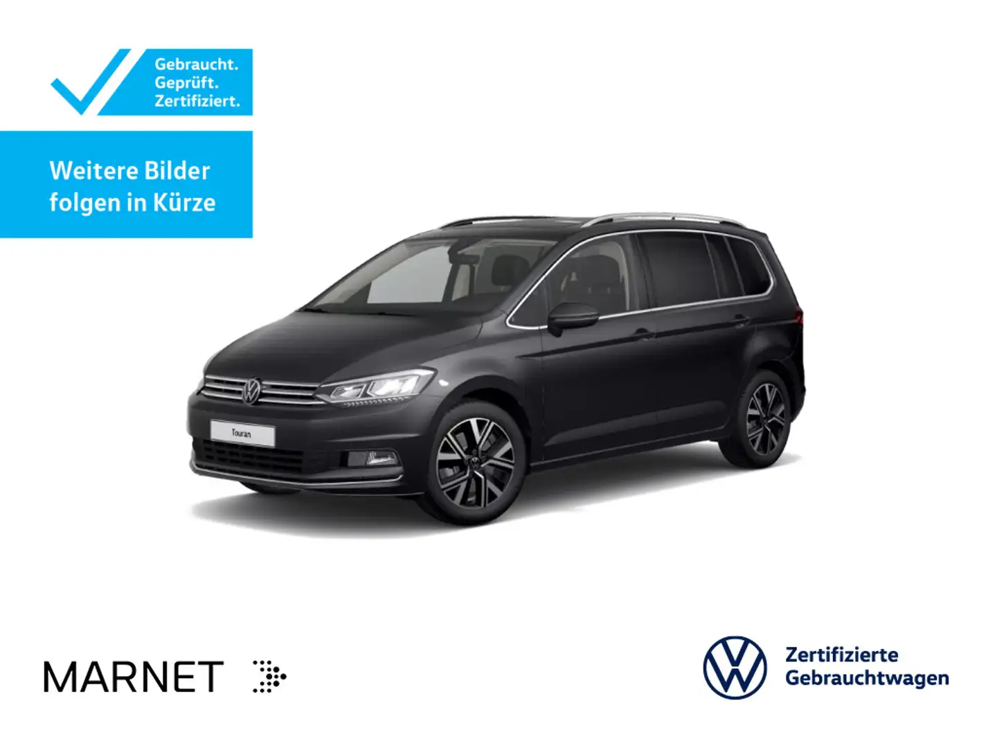 Volkswagen Touran Highline 1.5 TSI Navi*AHK*Pano*Kamera*Dig Grau - 1