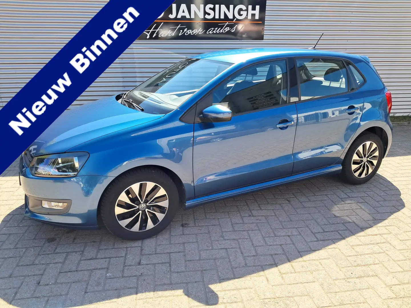 Volkswagen Polo 1.0 BlueMotion | Airco | Cruise control | LM Velge Blauw - 1
