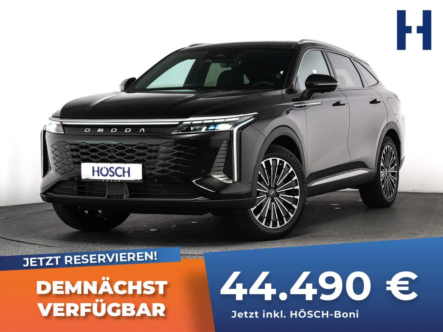 Omoda 9 PREMIUM PHEV 4WD HEAD-UP PANO SITZLÜFT 360° Schwarz - 1