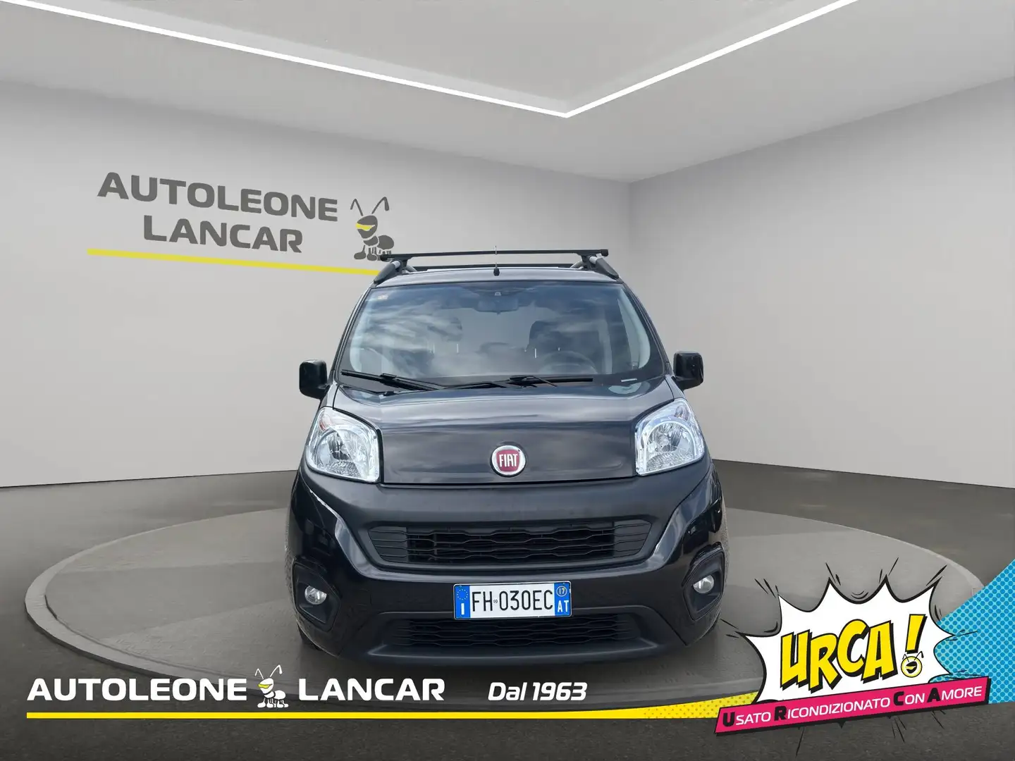 Fiat Qubo 1.3 mjt 16v Lounge 80cv 1 PROPRIETARIO Nero - 2