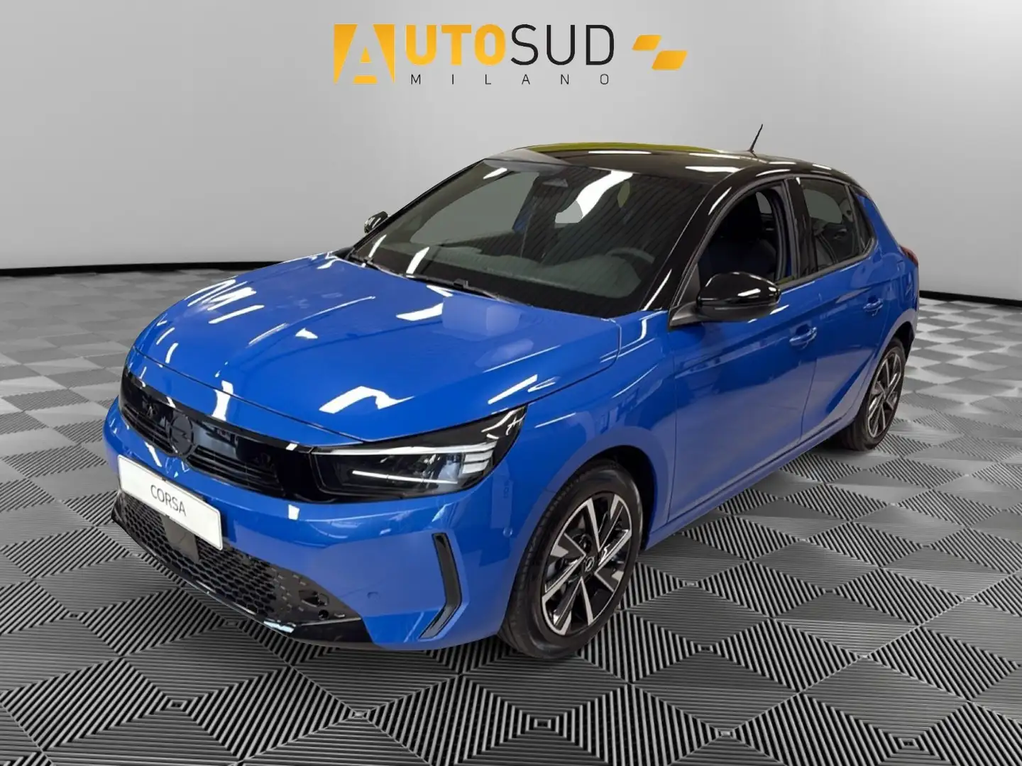 Opel Corsa Nuova GS Hybrid 110CV DTC6 Bleu - 1