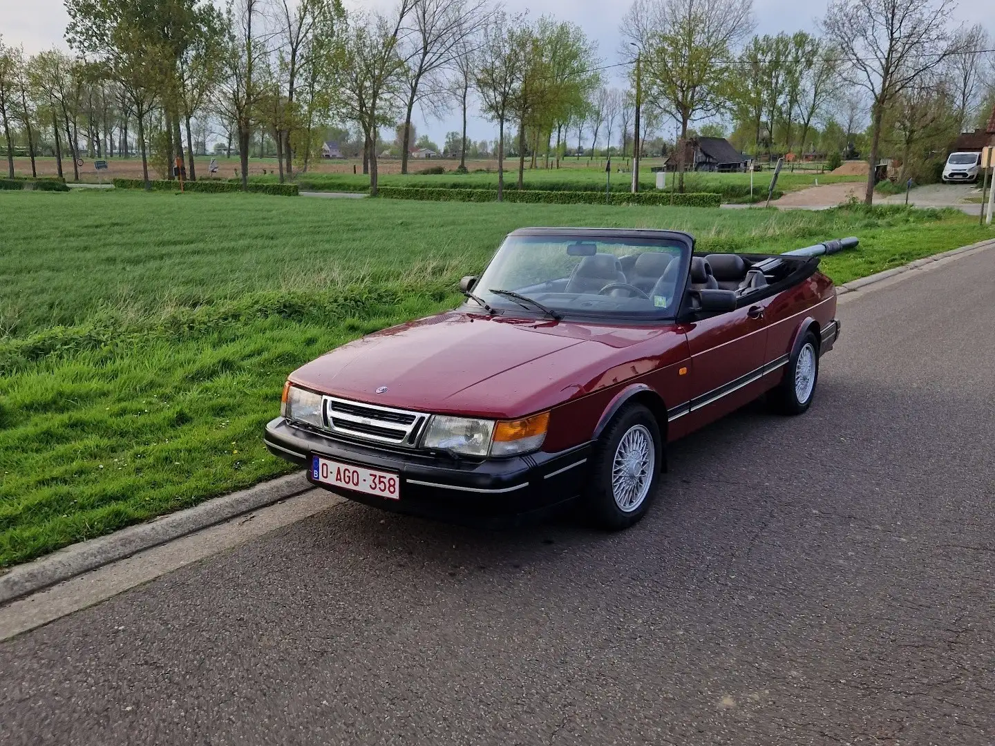 Saab 900 turbo Roşu - 1