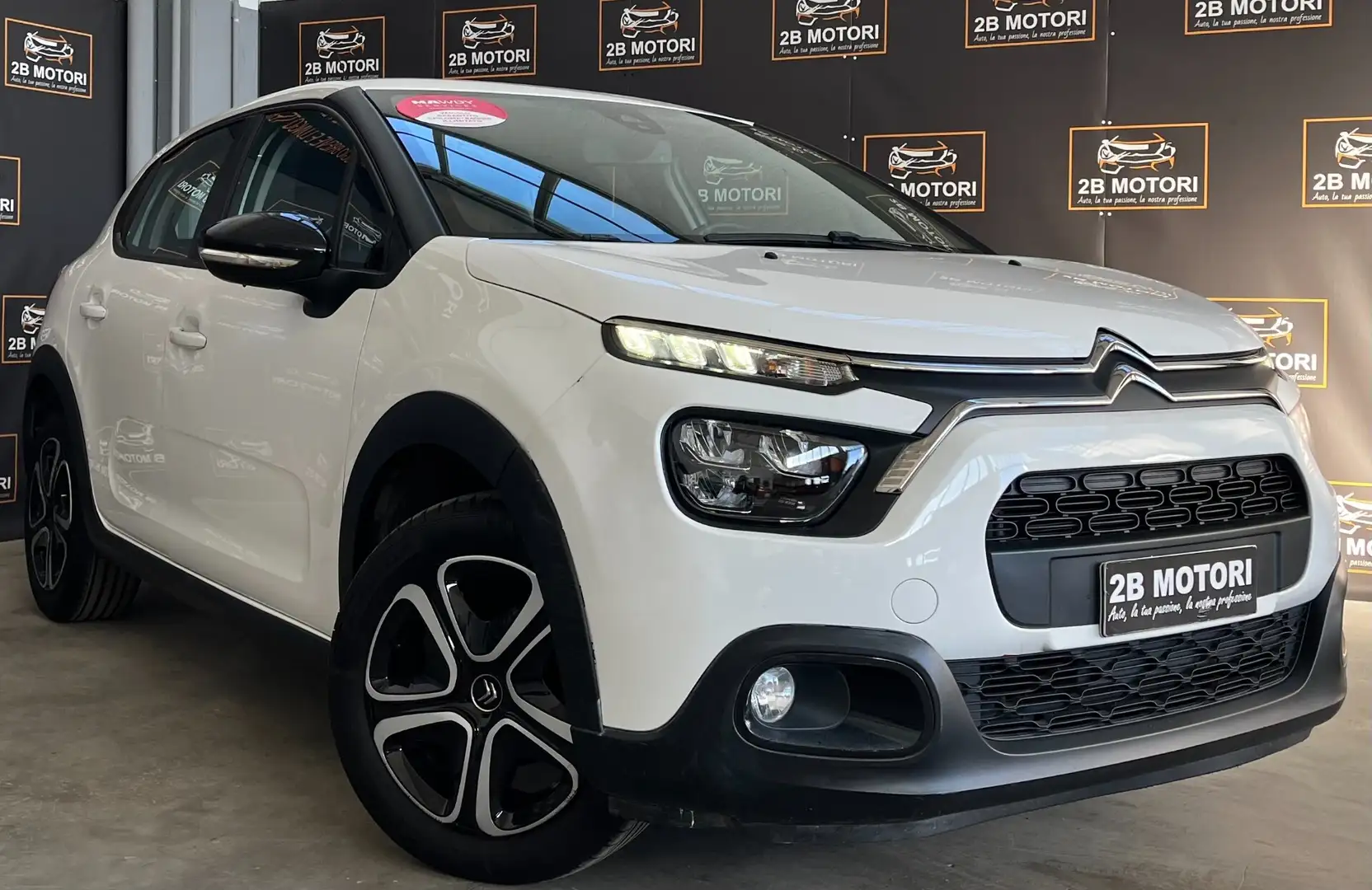 Citroen C3 C3 BlueHDi 100 S&S Feel Pack Blanc - 2