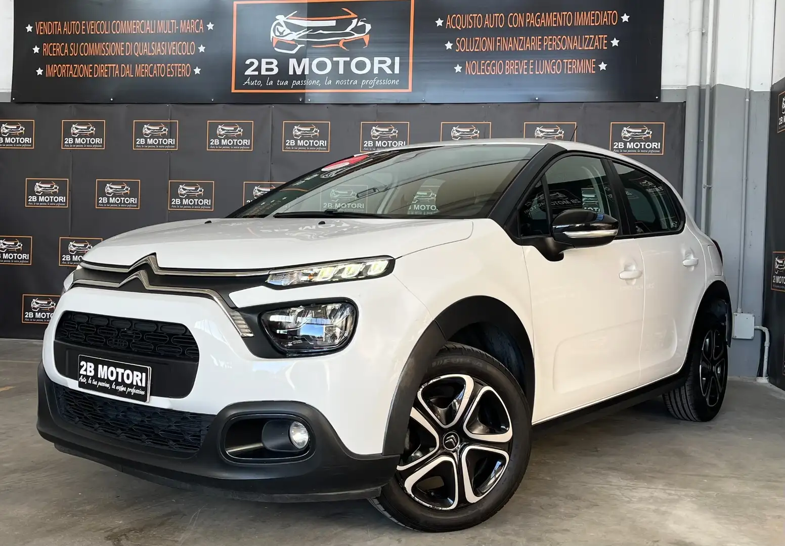 Citroen C3 C3 BlueHDi 100 S&S Feel Pack Blanc - 1