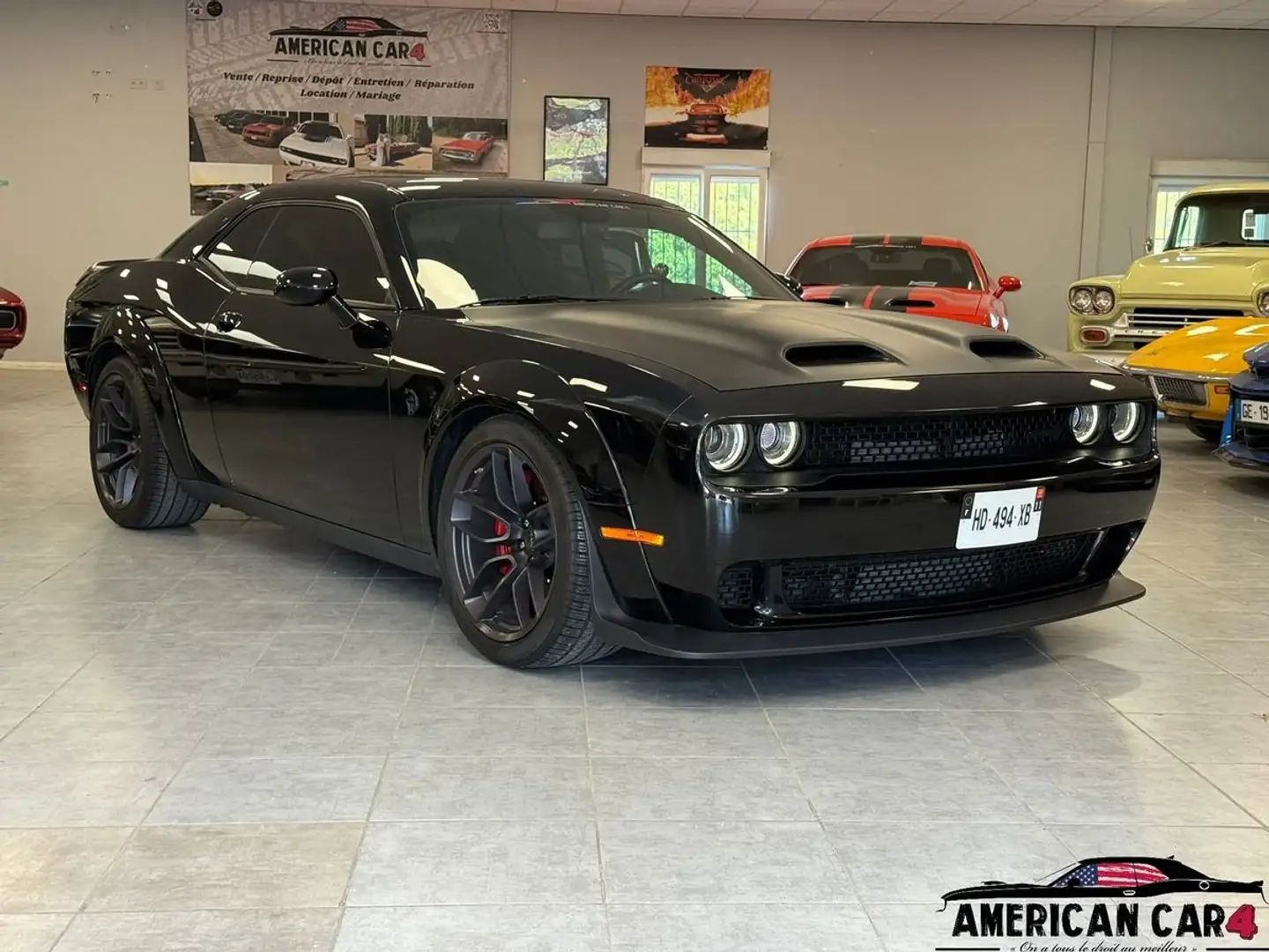 Dodge Challenger Hellcat Redeye - V8 6.2 808CH - 2019 Zwart - 1