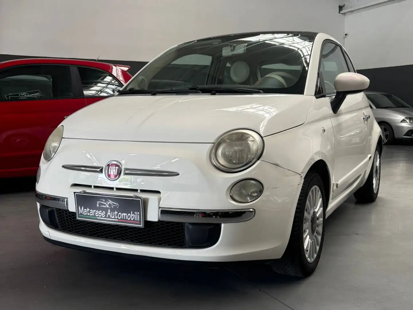 Fiat 500 500 1.2 Lounge 69cv Bianco - 1