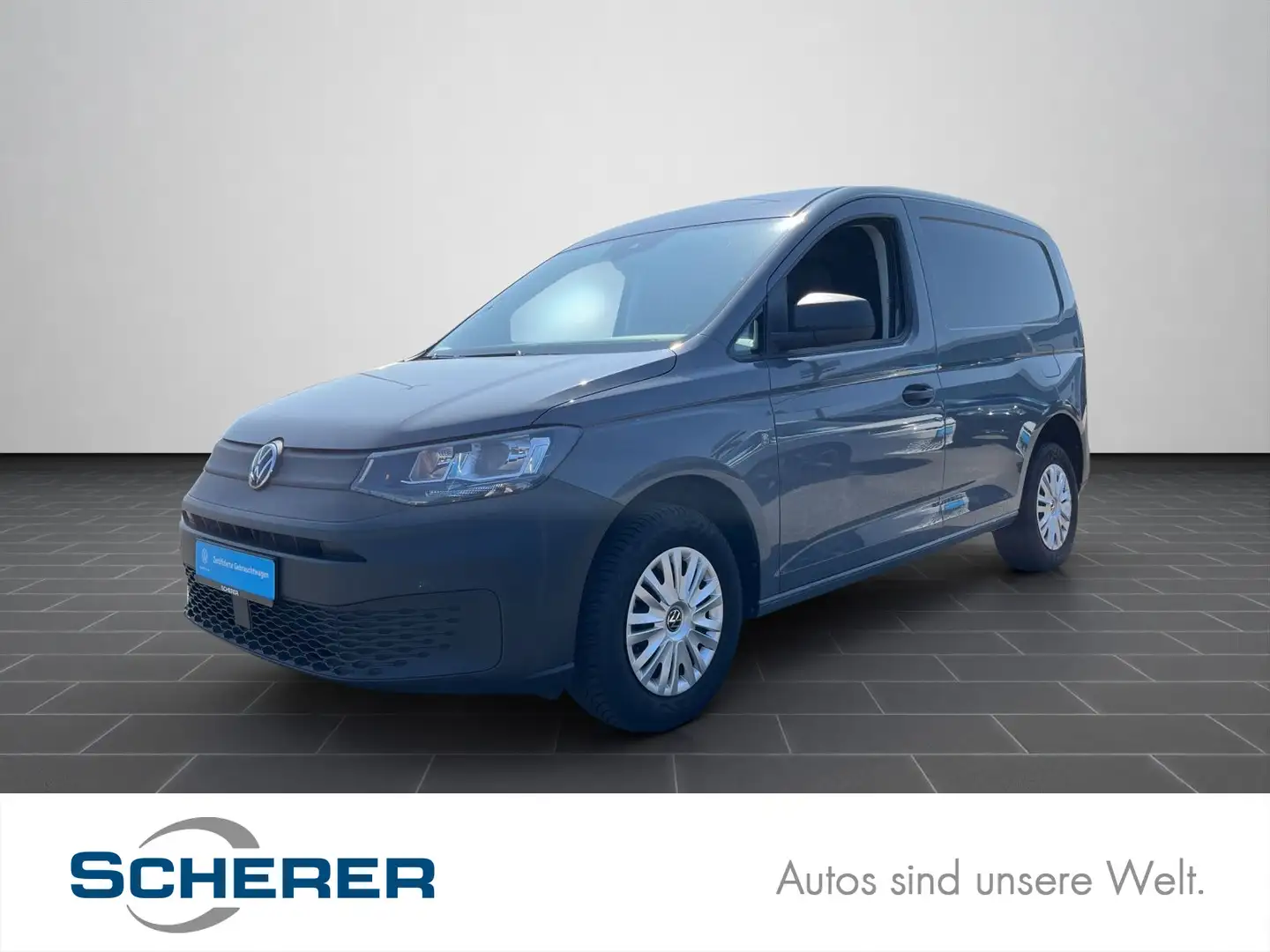 Volkswagen Caddy Cargo 2.0 TDI KLIMA GRA PDC hi. SHZ Grau - 1