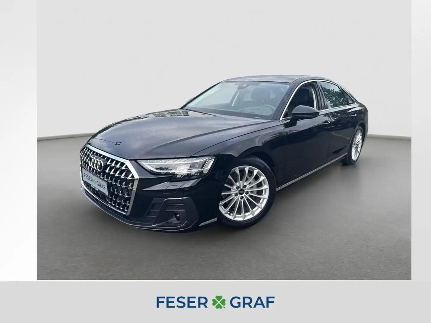 Audi A8 50 TDI quattro Luftfwk. HuD Leder Pano Kamera Noir - 1