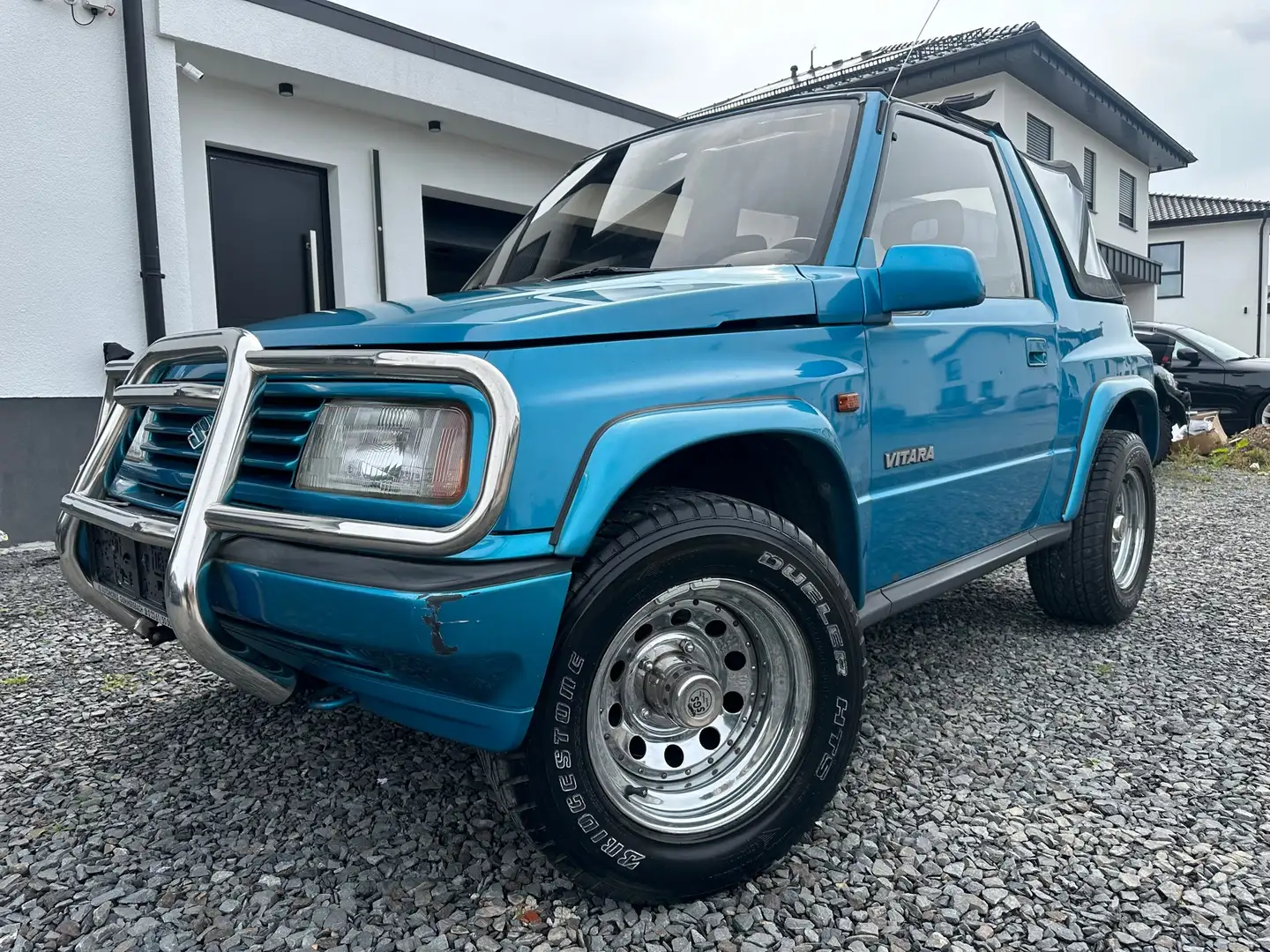 Suzuki Vitara JLX Cabrio 108 Tkm TÜV/AU NEU 3 Hand  4X4 Verde - 1