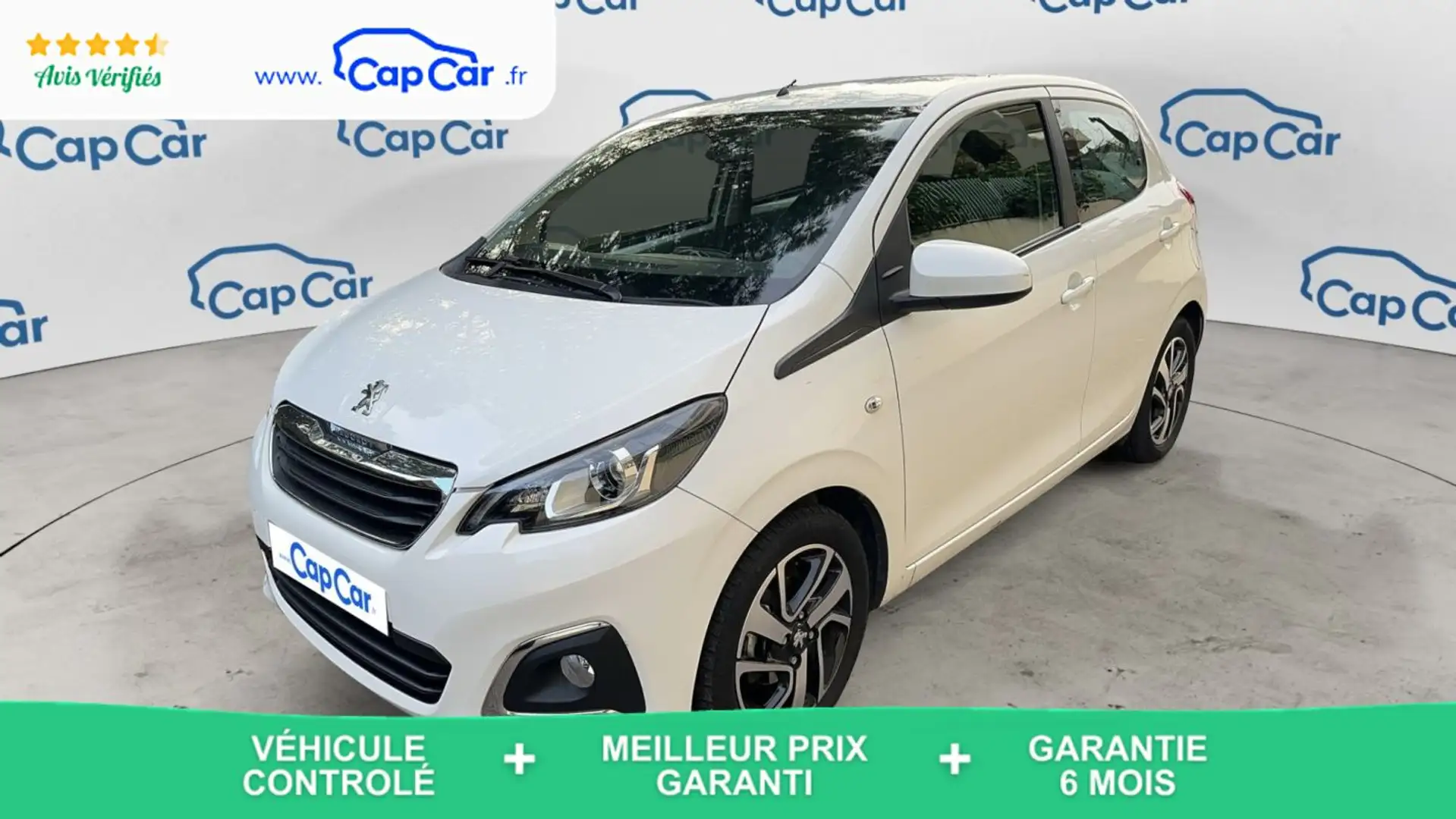 Peugeot 108 1.2 PureTech 82 Allure Blanc - 1