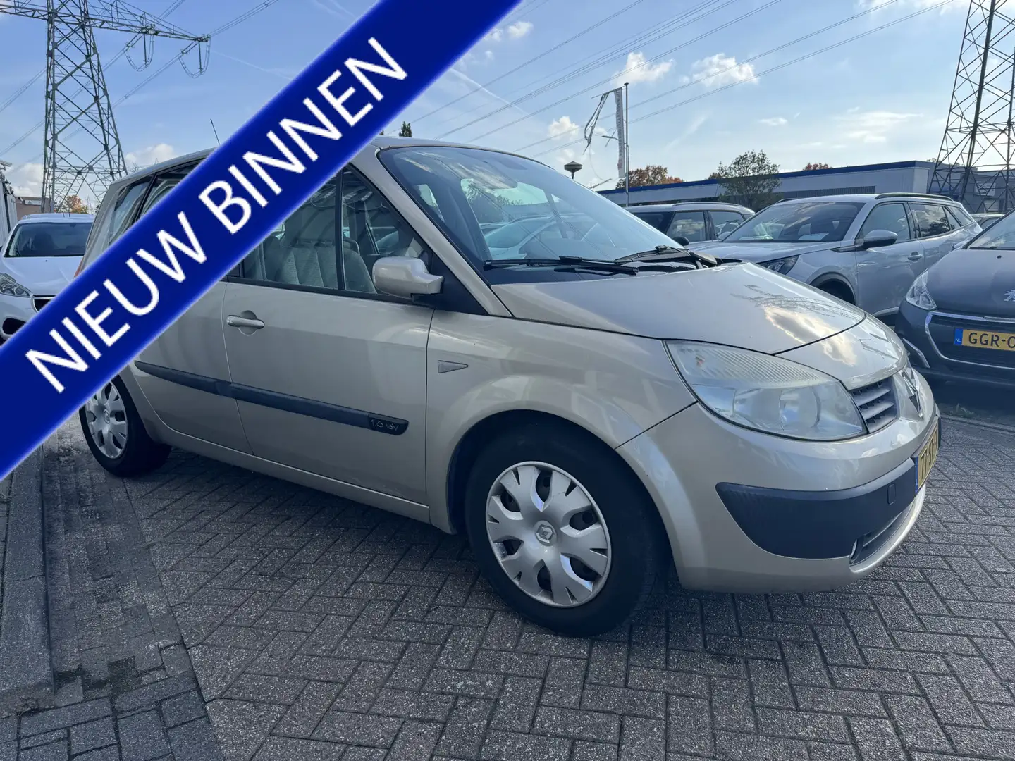 Renault Scenic 1.6-16V Dynamique Comfort panoramadak Beige - 1
