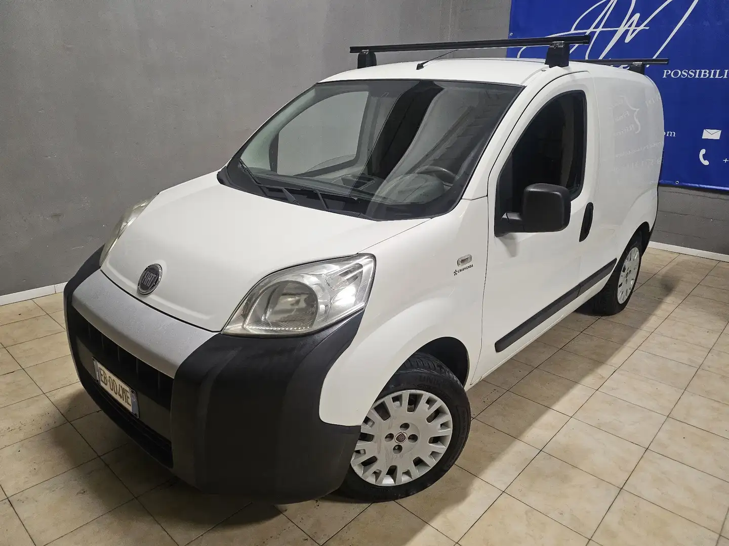Fiat Fiorino benz/metano EURO5 Blanc - 1