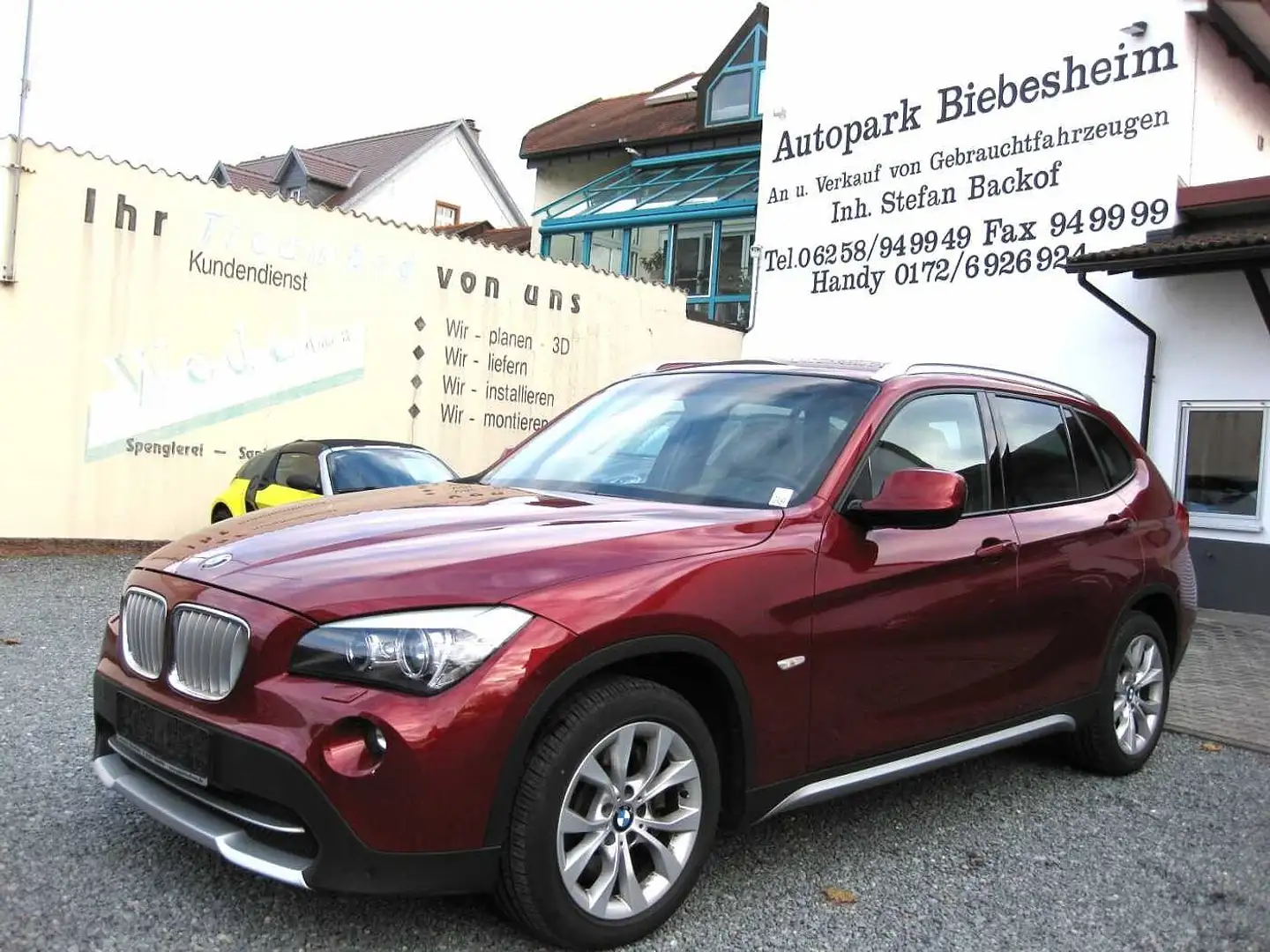 BMW X1 xDrive28i X Line 8fach  dt.Fzg.sehr gepflegt Rosso - 1