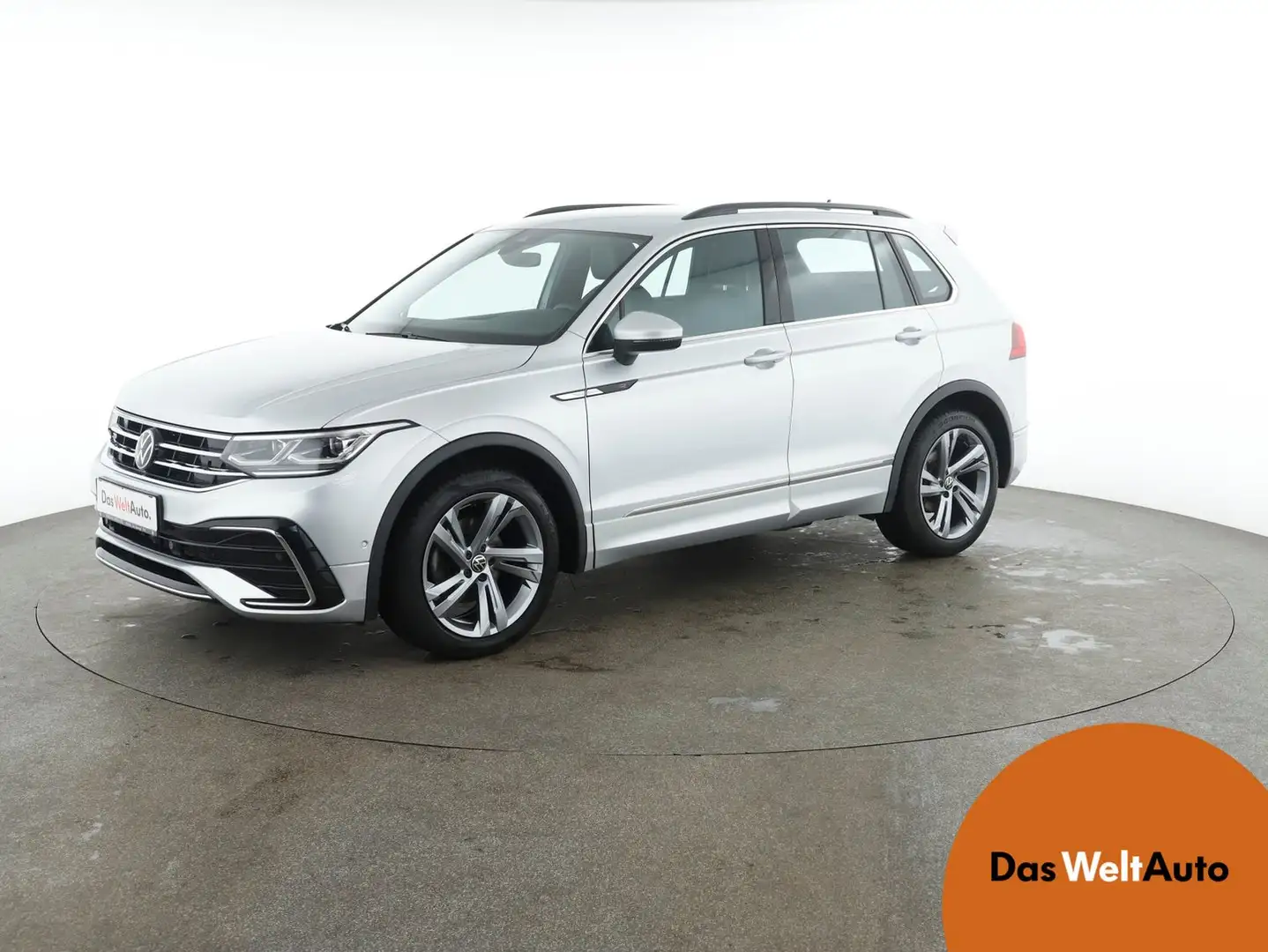 Volkswagen Tiguan R-Line TDI DSG Silber - 1