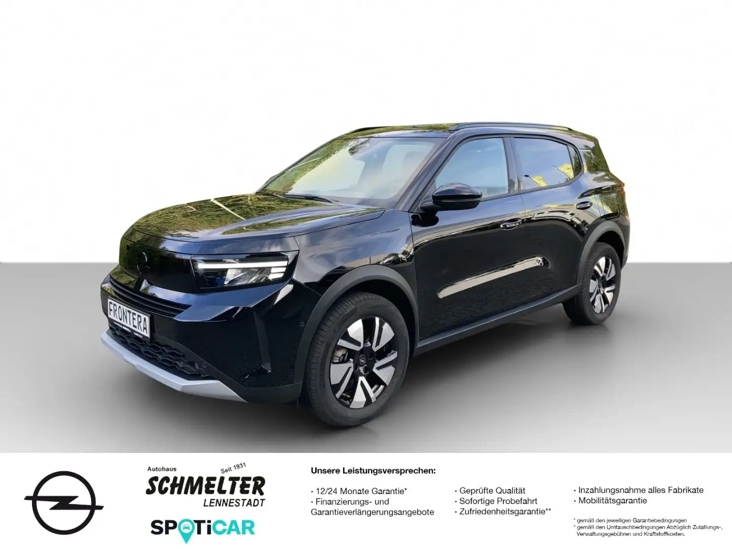 Opel Frontera GS 1.2 100kW Mild-Hybrid Tech Paket ... Noir - 1