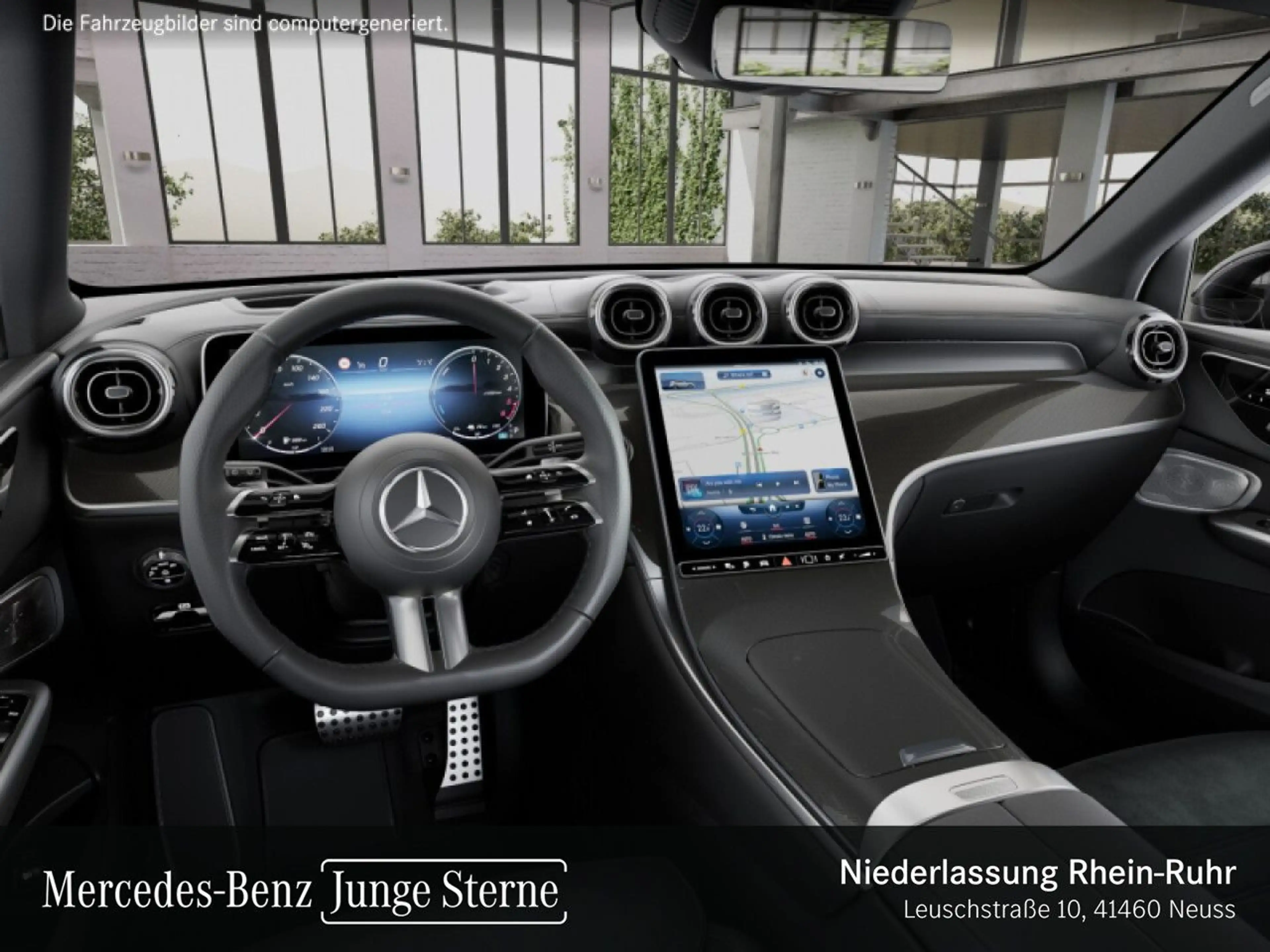 Mercedes-Benz GLC 300 de 4M AMG+PANO+360+BURMESTER+KEYLESS+9G — photo 10