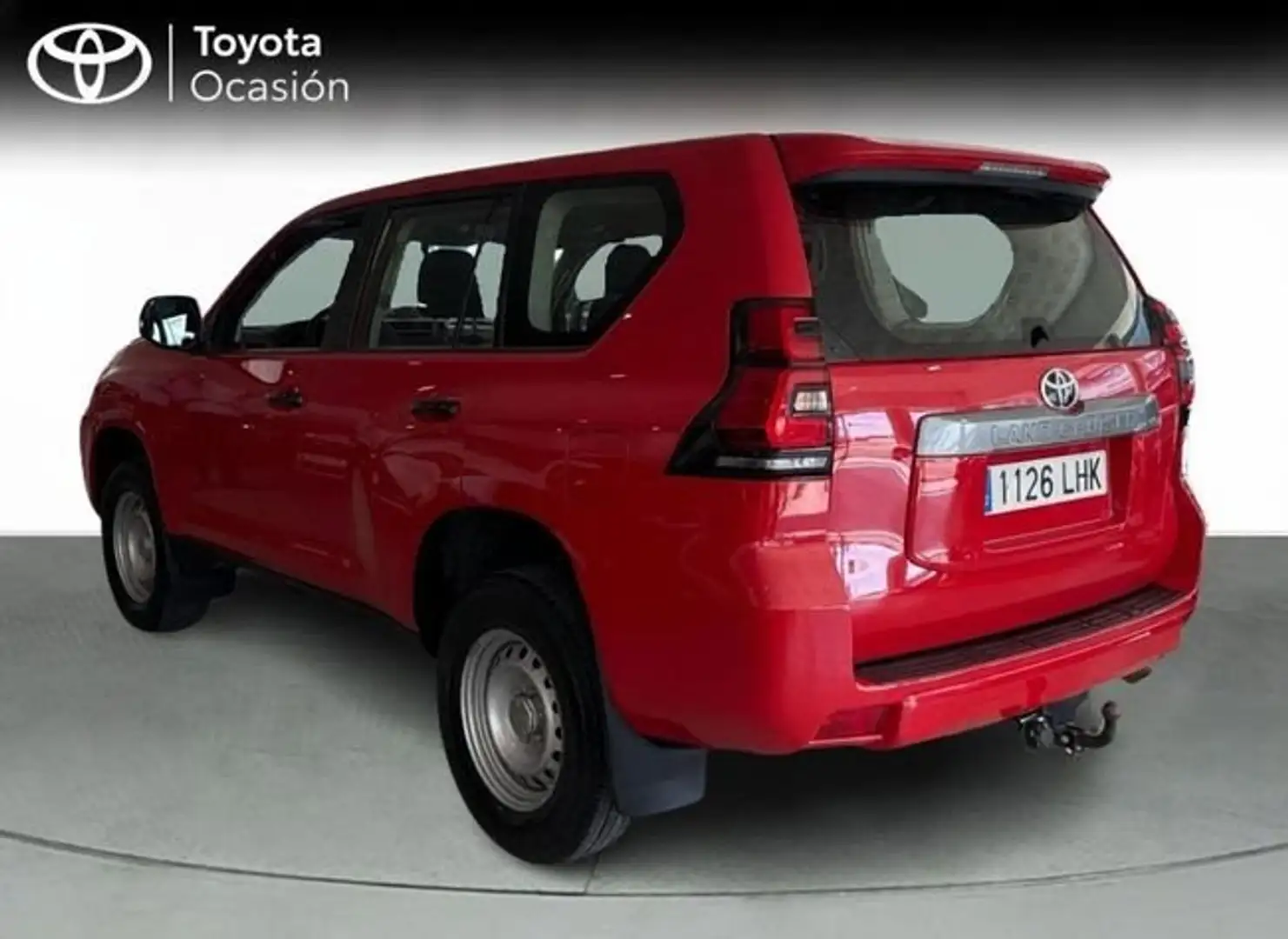 Toyota Land Cruiser GX 2.8 D 177cv Rojo - 2