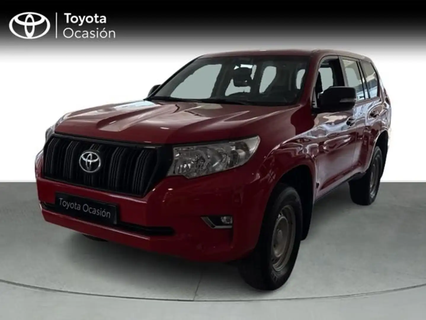 Toyota Land Cruiser GX 2.8 D 177cv Rojo - 1