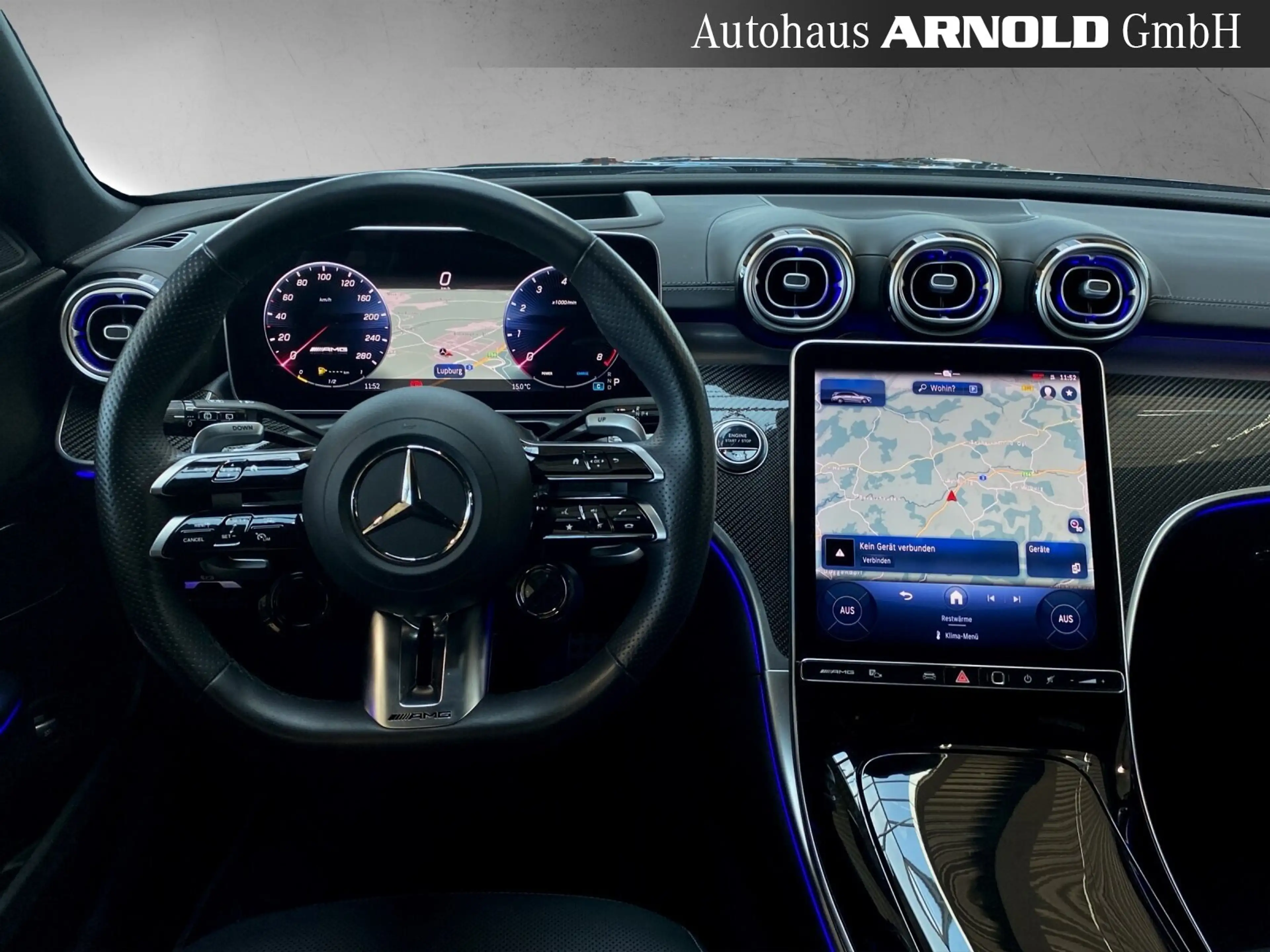 Mercedes-Benz C 43 AMG Mercedes-AMG C 43 T 4M Night 360° Distr Pano HUD — photo 9