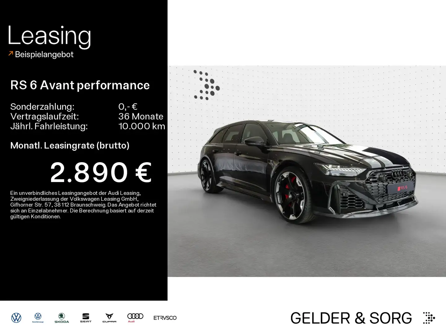 Audi RS6 GT B&OADV*KERAMIK*SCHALEN Noir - 1