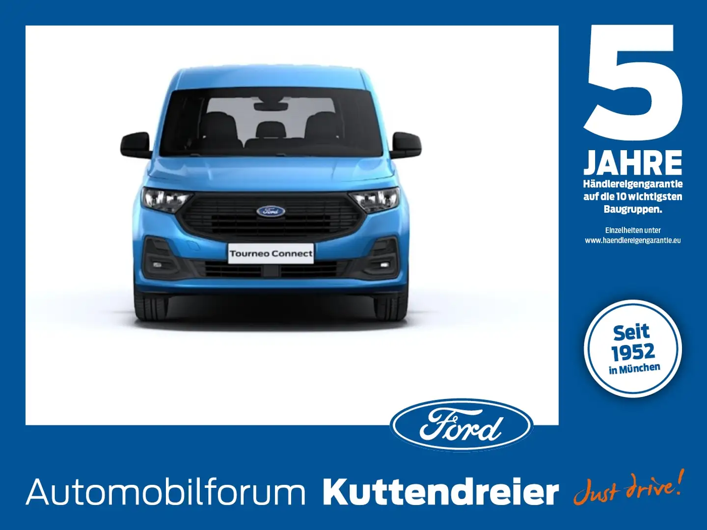 Ford Grand Tourneo Connect Active 2.0 L2 7-SITZER*PANO Azul - 1