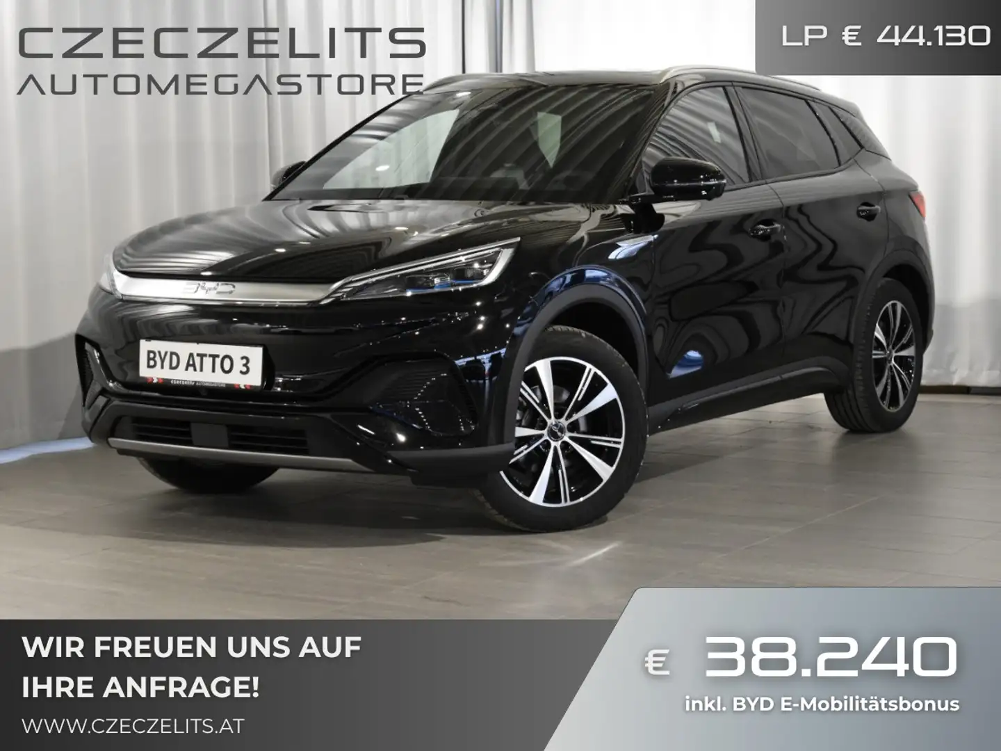 BYD Atto 3 Design Österreich Paket *sofort Verfügbar* Schwarz - 1