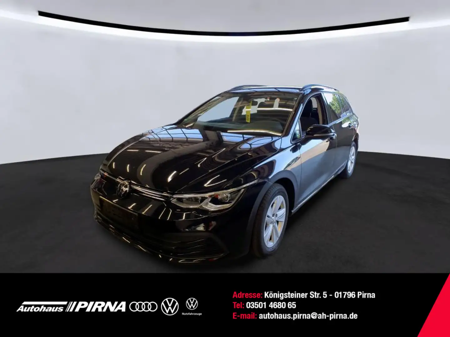 Volkswagen Golf VIII Variant 1.5 eTSI Life Standheizung AHK Noir - 1