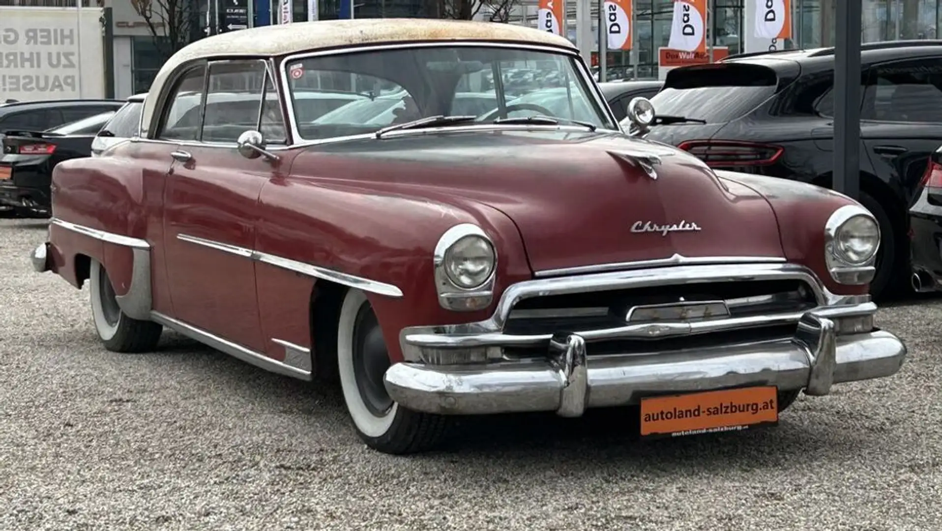 Chrysler Egyéb Windsor Newport Deluxe Hardtop Aut. 6 Sitze Servo Piros - 1